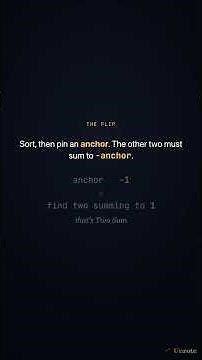 3Sum in Under 3 Minutes: The Two-Pointer Trick #Shorts
