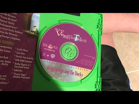 VeggieTales “king george and the ducky” 2000-2003 DVD Menu Walkthrough