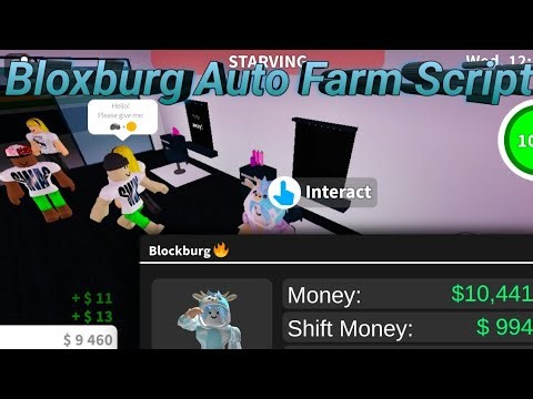 Bloxburg Auto Farm Script🏠💲 | Hydrogen - Fluxus - Delta - Arceus x - Codex Executor