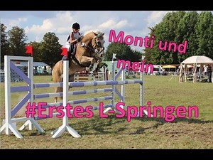Unser erstes L-Springen I Pony-L mit Monti ♥