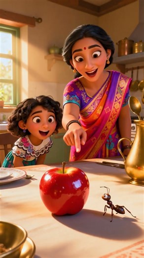 “Amma Amma Where is A? |1st class English ABCD Rhyme |Cute Indian Kids Learning Short |English Rhyme