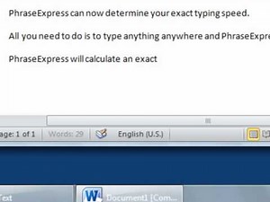 Speed typing - How to measure the typing speed