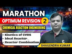 Optimum Revision of Chemical Reaction Engineering (CRE Part - II) | GATE & PSU's Exams | By CRE King