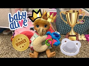 The Baby Alive Pacifier Challenge! 🏆🎉🏆