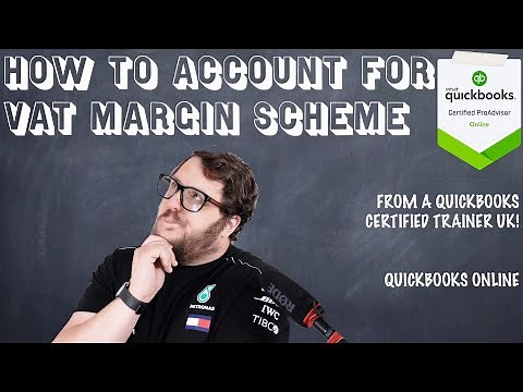 How to use VAT margin scheme in QuickBooks Online UK