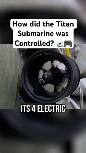 Can Simple Controllers 🚀 Power Advanced Electric Thrusters? 🎮 #titan #submarine #titanic