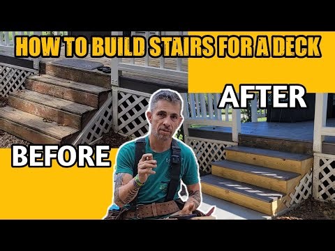 How To Build Stairs For A Deck