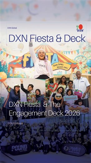 The DXN Fiesta 2026 was an incredible blend of energy and experience. From the high-intensity Pound session and fitness talks at the Open Plaza to the exclusive Engagement Deck at the VIP Lounge, the day was packed with action. Whether it was witnessing live product demos or catching the Talent Competition, it was a true celebration of community and growth. February 8th was definitely one for the books. | DXN Global