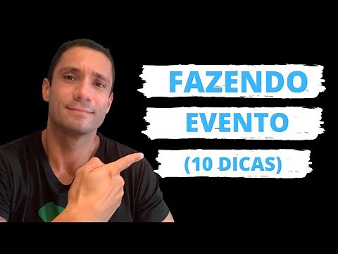 Como PRODUZIR um EVENTO (Passo a Passo)