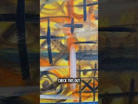 Power Dynamic | Abstract Expressionist Oil Painting 11x14