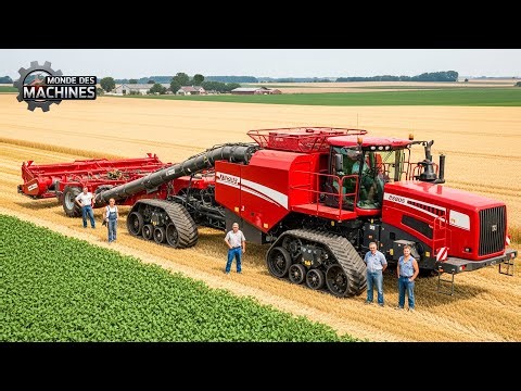 1005 GÉANTS de l'AGRICULTURE | Moissonneuses, Tracteurs & Machines Spéciales en Action