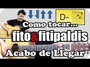 I just got back from Fito Tutorial guitar chords and rhythm TUTORIAL acoustic guitar