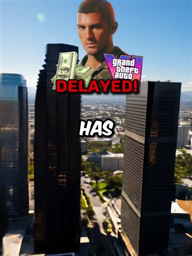 GTA VI just got delayed again!!#gta6 #foryoupage #goviral #rockstar #gaming