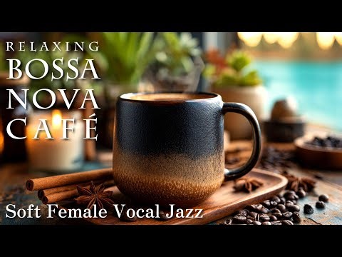 Relaxing Bossa Nova Café | Soft Female Vocal Jazz with Light Birds ☕ Morning Coffee Music (3h)
