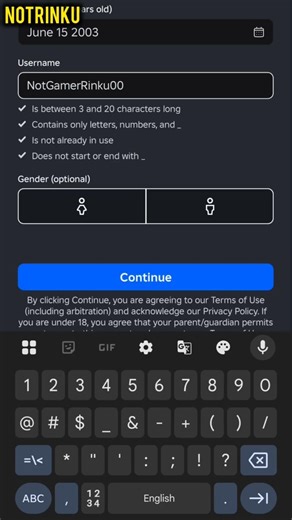 How to create roblox account | In Just 30 seconds ✅️ |100% working | #roblox