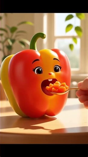 Cute Eating Tiny Pieces | Fun Videos #shorts #cute animation #ice animation #food animation