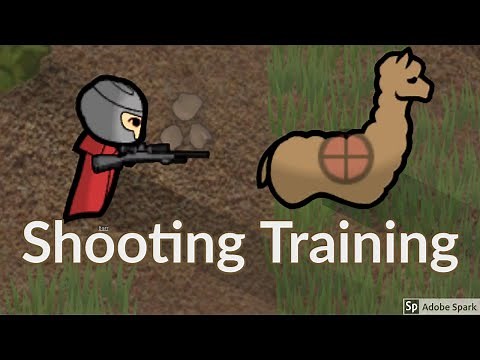 Rimworld Testing : Shooting training and Capturing Enemies : Tutorial Nugget