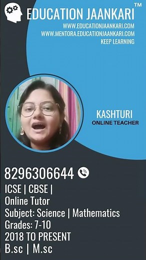 Best Online Tuition Classes for Maths, Science | CBSE ICSE IB IGCSE | 1-to-1 Live Classes