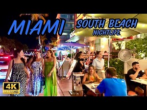 🌴Miami South Beach Nightlife Fun – Ocean Drive Never Sleeps