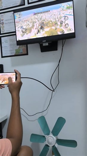 🎮🍿 PLAY & WATCH ON THE BIG SCREEN – NO DELAYS! Experience smooth, lag-free gaming and ultra-clear movies with the Vention Type-C to HDMI Cable 🚀. Just plug & play — no WiFi, no apps, no hassle! ✅ Online Games – Bigger screen no delay = better gameplay 💯 ✅ Movies & Streaming – Enjoy Netflix, YouTube, and more in 4K Ultra HD 📱➡️📺 ✅ Works with Phones, Laptops & Tablets (USB-C) to Projector or Wide LED TV ✅ Perfect for gamers, movie lovers, and binge-watchers! 🔥 For just ₱399 (-54% OFF FREE S