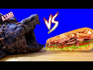 ALLIGATOR SNAPPING TURTLE VS SUBWAY 🐢 TORTOISE ASMR Animal