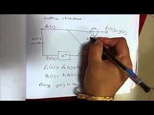 FIR Filter - Lattice Part 1