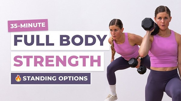 30-Minute Full Body Workout At Home (Video) | Nourish Move Love