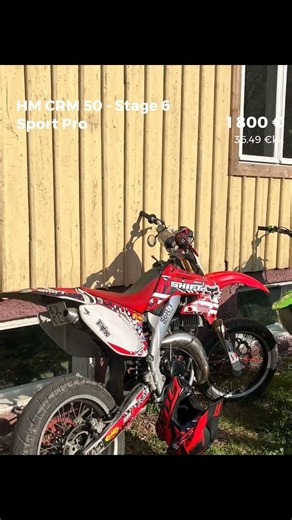 HM CRM 50cc Stage 6 Sport Pro setup 💨
