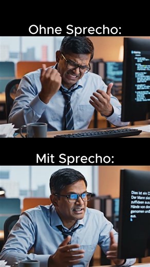 Lade jetzt Sprecho kostenlos runter. #Sprecho #KI