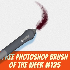 27K views · 108 shares | Free Photoshop Brush of the Week #125 grutbrushes.com/freebrush (no registration required) This week's brush is a Photoshop oil brush that starts with a narrow tapering thin wash stroke that ramps up to a full, thick and opaque flat oil brush which throws off chunks of sticky pigment from its straggly bristles. | GrutBrushes Artisanal Photoshop Brushes | Facebook
