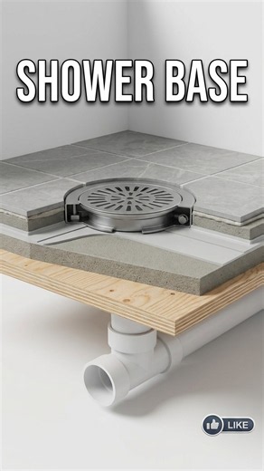 Why Most Shower Bases Fail. #BuildWiseAcademy #CivilEngineering #Construction #Waterproofing