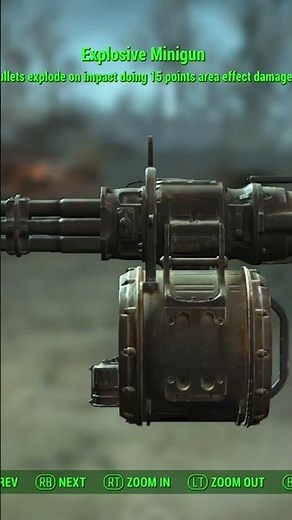 Fallout 4-Explosive Minigun