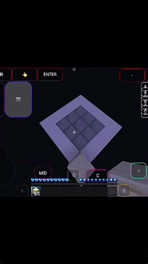 BRİDGİNG TRAİNİNG 1.8.9 🥶 #minecraft #bridge #godbridge