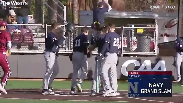 3.2K views · 140 reactions | First win of the Chuck Ristano Era: Navy Baseball over Elon, 21-13: | Navy Athletics | Facebook