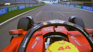 Ride on board with Lewis Hamilton for the fastest of his first testing laps in a Ferrari 🤩 | F1