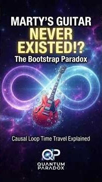Marty McFly's Guitar Solo Never Existed — The Bootstrap Paradox Explained #shorts
