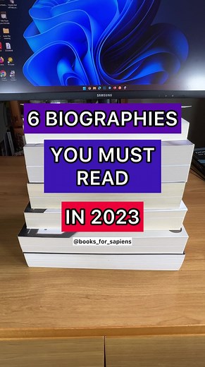 Biographies are one of my favourite genres! They are so insightful and revelatory of someone’s personality! What’s your favourite biography of all times? #readersoftiktok #booktok #bookrecommendations