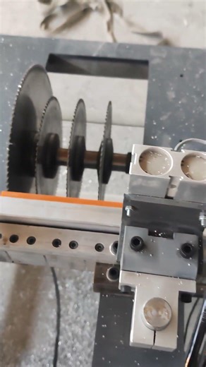 Hinge cutting machine.Motor has 2 choice: step motor and Servo motor.