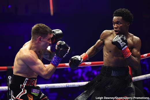 Boxing Results: Mason Edges Noakes For WBO Lightweight Title