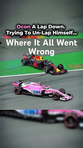 When Ocon Hit Verstappen From the Lead 😭 | Brazil 2018