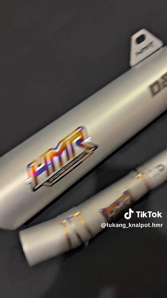 Wave Finishing Vapor Blasting for HMR Racing Exhaust