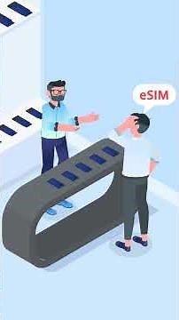 Obtenez eSIM pour votre smartphone - Vidéo explicative en français - Vue portrait