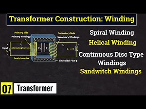 Transformer Construction || Transformer Winding Part-2 || Lec-07