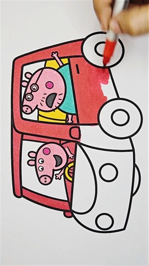 Peppa Pig Drawing and Coloring Pages, 889 #peppapig #drawing #peppapigcoloring #peppapigdrawing