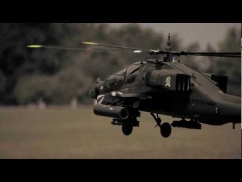 Apache AH-64A 1/7 Scale RC Helicopter Model at the IRCHA Jamboree