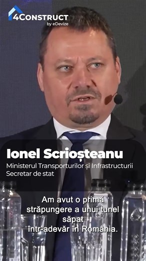 Forumul Construcțiilor 2025 - Ziua 1 - Panel 1 - Construcțiile - un "motor" al economiei în 2025 Speaker ✅ Ionel Scrioșteanu - Secretar de stat, Ministerul Transporturilor și Infrastructurii | eDevize