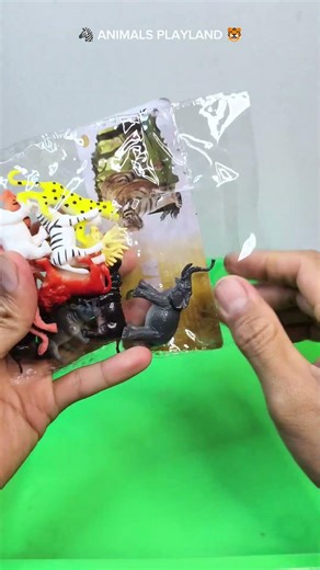 Cow Elephant Giraffe Panda Tiger Rhinoceros Animal Toys, Asmr
