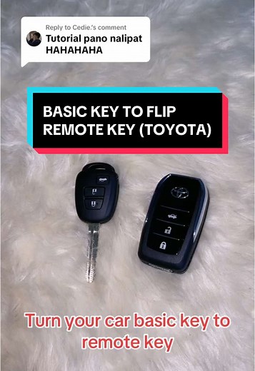 Cambia tu llave básica a control remoto para Toyota Vios 2025