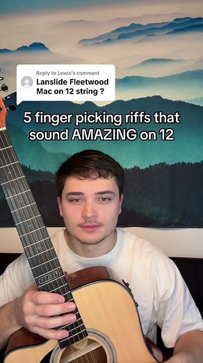 Top Five Finger Picking Riffs for 12 String Guitar