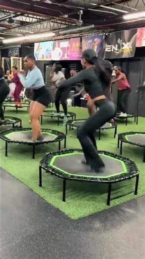 🔥 ONETWOFIT 48" Silent Mini Trampoline – Fun & Effective Cardio! 🏋️‍♀️💪